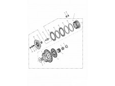 Embrague completo del motor Triumph St 955 1999 - 2001