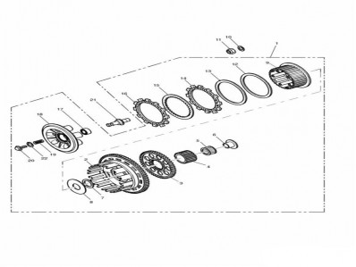 Embrague completo del motor Triumph St 955 1999 - 2001