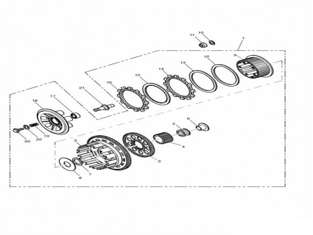 Embrague completo del motor Triumph St 955 1999 - 2001