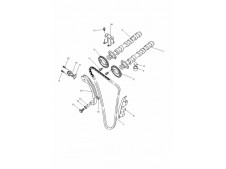 Arbol de levas escape Triumph St 955 1999 - 2001