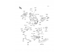 Araña radiador Kawasaki Zzr 600 1990-1993
