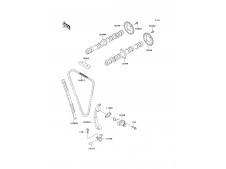 árbol de levas admisión Kawasaki Zzr 600 1990-1993
