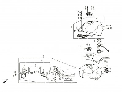 Aforador Daelim Roadwin 125 2004 - 2008