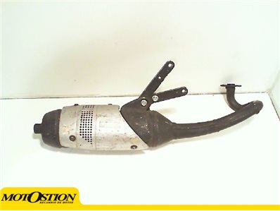 Silencioso nuevo leovince piaggio zip 50 2t y aprilia sr 50 motard 2000 - 2012 2t