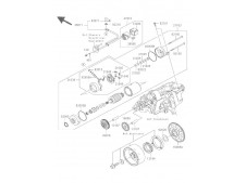 Motor arranque KAWASAKI ER6N 650 2005-2009