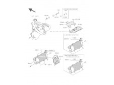 Electroventilador Kawasaki Er6n 650 2005 - 2008