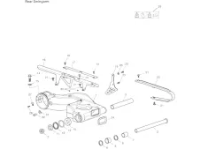 Cubre cadenas Triumph Speed triple 1050 2006-2007