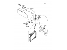 TERMOSTATO Kawasaki zxr 750 1989 - 1989