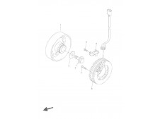 Volante magnetico Yamaha R6r 600 cc 2006 - 2007