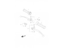 Maneta freno delantera Suzuki Bandit 650 2007 - 2008