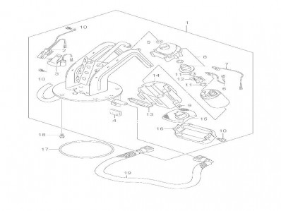 Bomba gasolina Suzuki Bandit 650 2007 - 2008