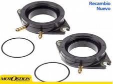 Kit tubos de admisión 2PCS XV750 Virago 1981-83 XV750SE CHY-6 Tomas de admisi?n Tomas de admisi?n