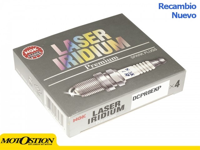 Bujía NGK DCPR8EKP Laser PLatinum terminal sólido (1 unidad) Buj?as Buj?as