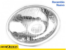 Faro completo SIEM 5696 Ø105mm- Vespa V50 - 15W lámpara - de cristal Faros Faros