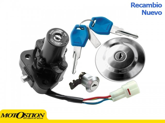 Cerradura completa YAMAHA YBR 250 (07-) (5D1820210000) Kits de cerradura Kits de cerradura