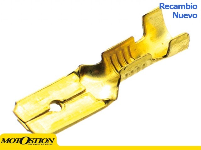 Bolsa de 10 terminales eléctricos faston macho Interruptores y terminales Interruptores y terminales