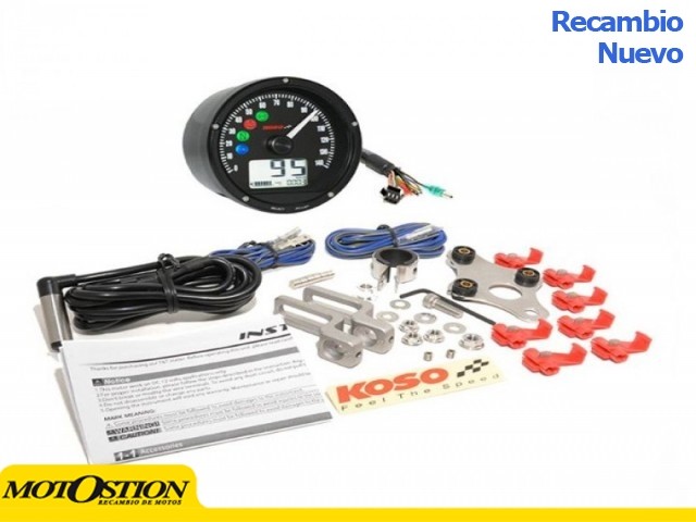 Velocímetro KOSO D75 max. 240Km/h BA035174 Homologado Marcadores y sensores Marcadores y sensores