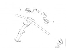 Piña luces derecha Mod 200 cc. Bmw C1 125 cc y 200 cc 1999 - 2003