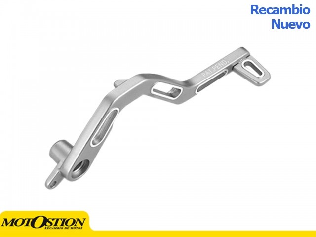 Pedal freno Aprilia. Aluminio. Plata Pedales de freno Pedales de freno