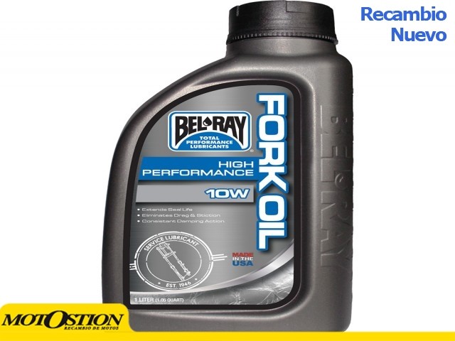 Botella 1 L Aceite Bel-Ray Horquilla High Performance 20W Aceite para horquilla Aceite para horquilla