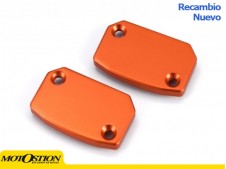 Tapa deposito bomba freno/embrague naranja Brembo Dep?sito para bomba de freno y embrague off road Dep?sito para bomba de freno 