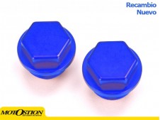 Tapa deposito bomba freno trasero azul Husaberg Husqvarna 14-15 Sherco 12-15 Dep?sito para bomba de freno y embrague off road De