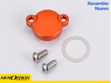 Tapa deposito bomba freno trasero azul Husqvarna TC85 Dep?sito para bomba de freno y embrague off road Dep?sito para bomba de fr
