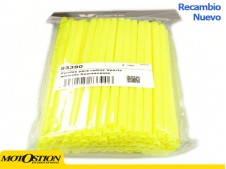 Fundas para radios Vparts amarillo fluorescente Antipinchazos Antipinchazos