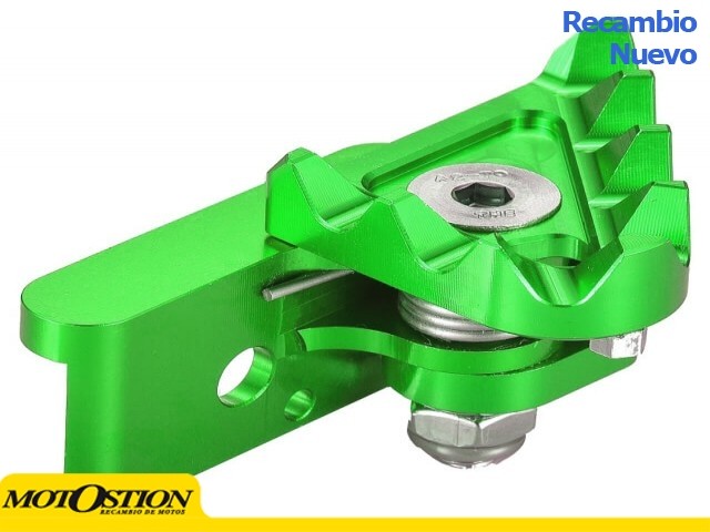 Recambio puntera pivotante pedal freno Xtrem CNC verde Pedales de freno racing Pedales de freno racing