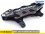Pinza de freno de 6 pistones Aerotec® Izquierda. Color ORO. (D11AG)