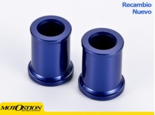 Casquillos de rueda delantera Yamaha Azul Casquillos separadores de rueda Casquillos separadores de rueda