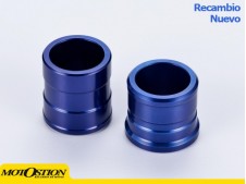 Casquillos de rueda delantera Yamaha Azul Casquillos separadores de rueda Casquillos separadores de rueda
