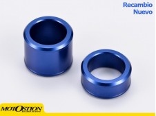 Casquillos de rueda delantera Yamaha Azul Casquillos separadores de rueda Casquillos separadores de rueda
