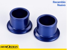 Casquillos de rueda trasera Yamaha Azul Casquillos separadores de rueda Casquillos separadores de rueda