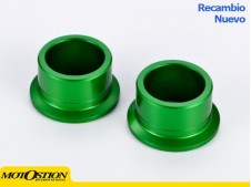Casquillos de rueda trasera Kawasaki Verde Casquillos separadores de rueda Casquillos separadores de rueda
