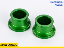 Casquillos de rueda trasera Kawasaki Verde Casquillos separadores de rueda Casquillos separadores de rueda