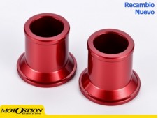 Casquillos de rueda trasera Honda Rojo Casquillos separadores de rueda Casquillos separadores de rueda