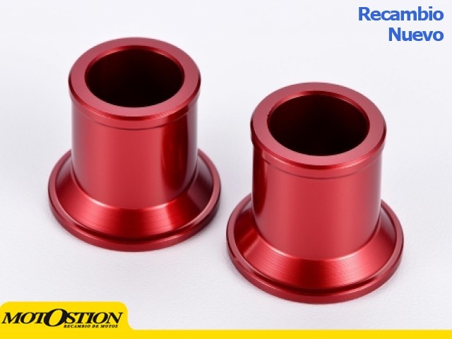 Casquillos de rueda trasera Honda Rojo Casquillos separadores de rueda Casquillos separadores de rueda