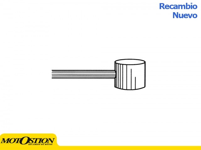 Caja de 100 cables de cambio Vespa 6x6mm / 1,6mm / 1.900 mm Cables Cables