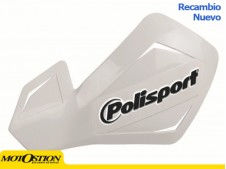 Paramanos abierto Polisport Freeflow lite aluminio blanco 8305800092 Protectores paramanos Protectores paramanos