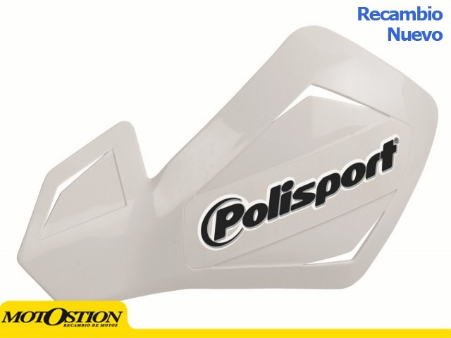 Paramanos abierto Polisport Freeflow lite aluminio blanco 8305800092 Protectores paramanos Protectores paramanos