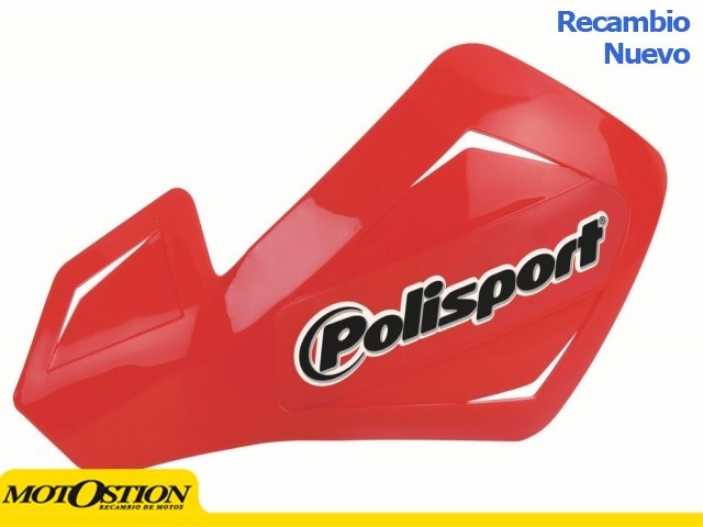Paramanos abierto Polisport Freeflow lite aluminio rojo 8305800097 Protectores paramanos Protectores paramanos