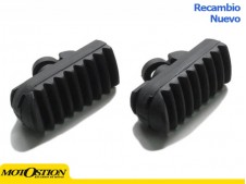 Goma Reposa pie XL600V TRANSALP 92-99 NX650 92-04, XRV750 92-00 STR-M03 Estriberas tipo origen Estriberas tipo origen