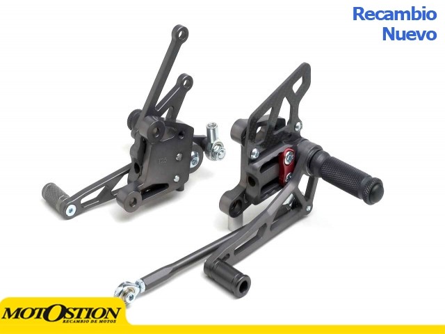 Estriberas retrasadas Multi posición 2-Slide GSXR750\'00-´03 / 1000 LSL 118S082 Estriberas retrasadas Estriberas retrasadas