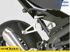 Kit soportes reposapies pasajero Speed Triple LSL 117T033 Reposapies racing Reposapies racing