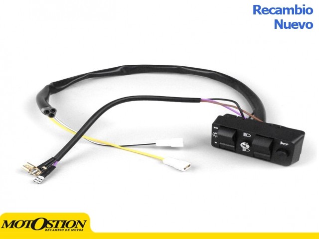 Mando de luces VESPA 216442 PK50 S Elestart Mandos de luces y conmutadores Mandos de luces y conmutadores