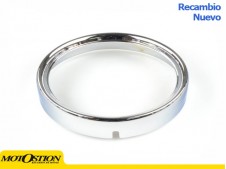 Guia cromada faro SIEM 144772 Ø130mm Vespa Rally 180/200, Sprint Veloce Tapas, protectores y embellecedores Tapas, protectores y