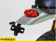 Soporte portamatrícula aluminio LSL 460CLEX Porta matr?culas Porta matr?culas