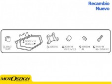 Fijaciones universales para alforjas laterales SHAD Side Holder Fijaciones Fijaciones