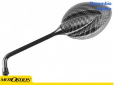 Espejo C/Fiber M8/125 A/L Brillo Retrovisores universales Retrovisores universales